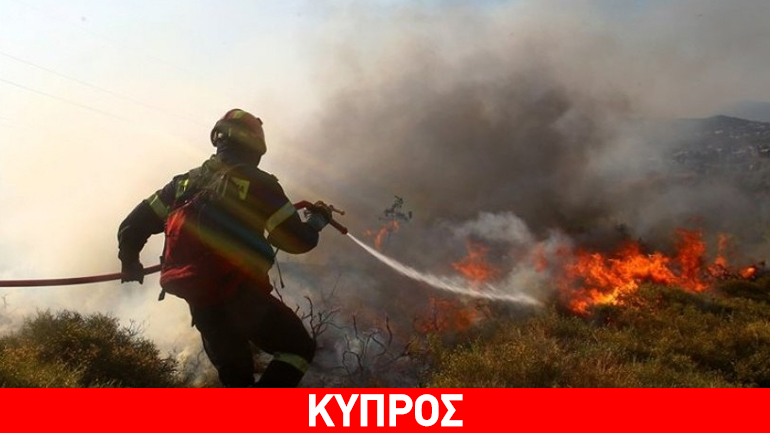 Κύπρος: Υπό έλεγχο δασική πυρκαγιά στο Γέρι Κύπρος: Υπό έλεγχο δασική πυρκαγιά στο Γέρι