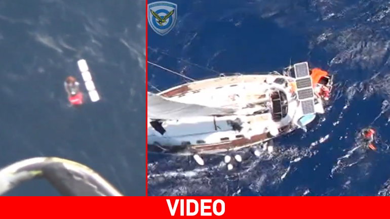 Διασώσεις on camera με Super Puma στη Χίο Διασώσεις on camera με Super Puma στη Χίο