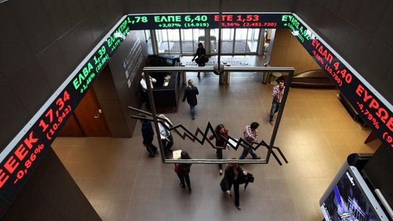 Οριακή πτώση στο Χρηματιστήριο Αθηνών
