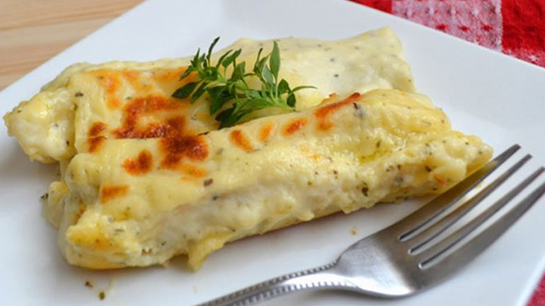 Κανελόνια γεμιστά με τόνο