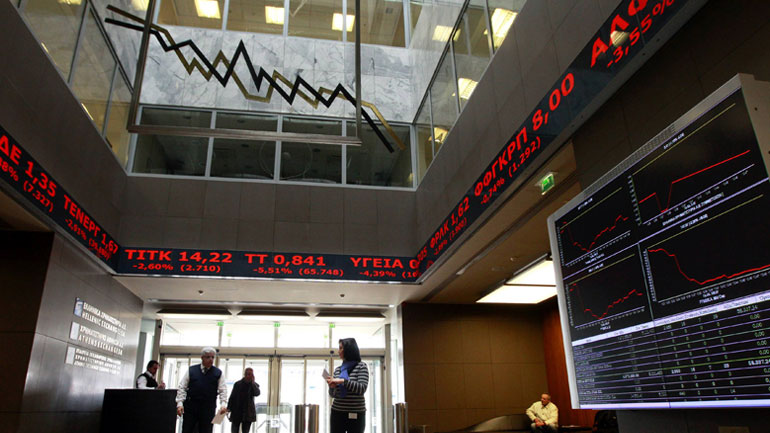 Με απώλειες άνοιξε το Χρηματιστήριο Αθηνών Με απώλειες άνοιξε το Χρηματιστήριο Αθηνών