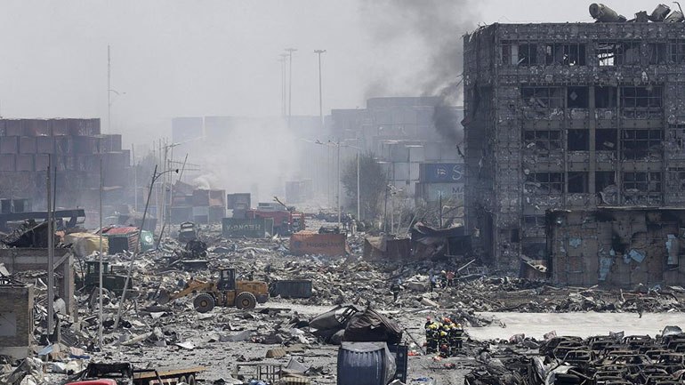 Κίνα: Εκατοντάδες τόνοι εξαιρετικά τοξικού κυανιούχου άλατος στην έκρηξη