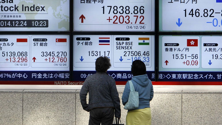 Απώλειες στο χρηματιστήριο του Τόκιο