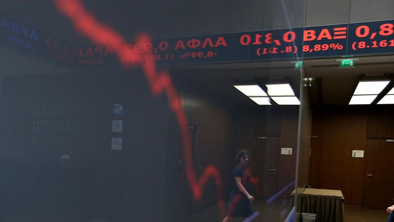 Με πτώση 3,59% άνοιξε το Χρηματιστήριο Αθηνών Με πτώση 3,59% άνοιξε το Χρηματιστήριο Αθηνών