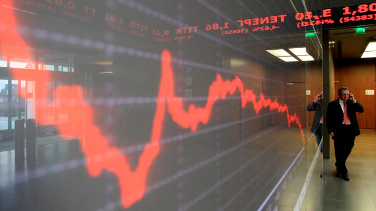 Απώλειες άνω του 7% στο Χρηματιστήριο Αθηνών Απώλειες άνω του 7% στο Χρηματιστήριο Αθηνών