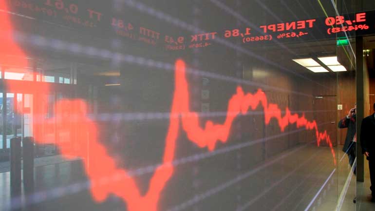 Με πτώση 6,35% άνοιξε το Χρηματιστήριο Αθηνών Με πτώση 6,35% άνοιξε το Χρηματιστήριο Αθηνών