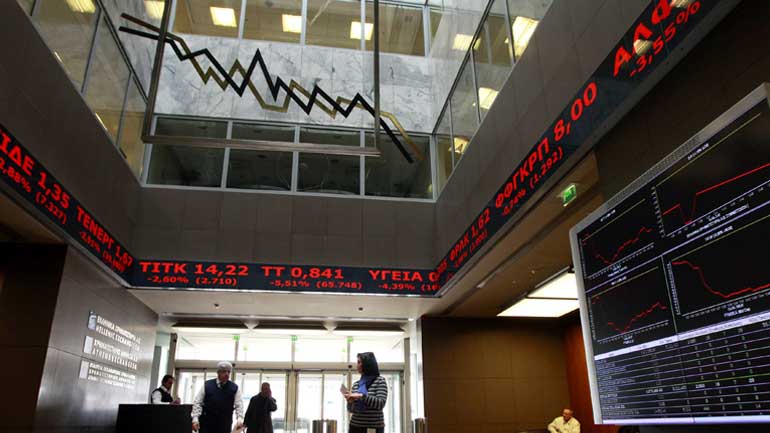 Πτώση 5,12% στο Χρηματιστήριο Αθηνών Πτώση 5,12% στο Χρηματιστήριο Αθηνών
