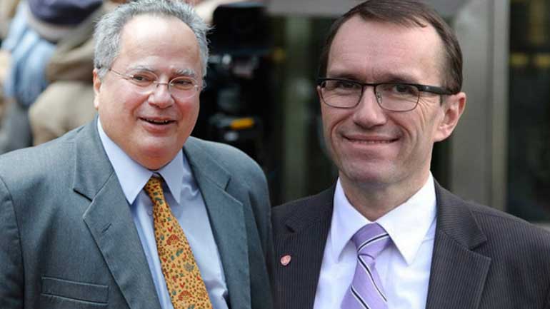 Συνάντηση Κοτζιά-Έιντε σήμερα στο υπουργείο Εξωτερικών