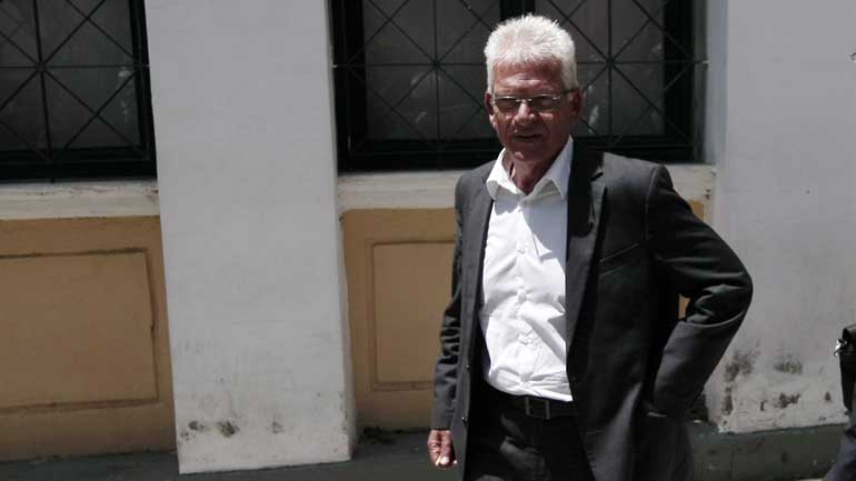 Ελεύθερος ο Γ. Σαρρής με περιοριστικούς όρους Ελεύθερος ο Γ. Σαρρής με περιοριστικούς όρους