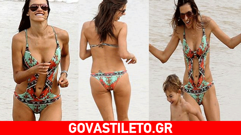 Alessandra Ambrosio: Η πιο hot μαμά