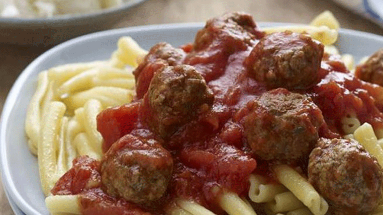 Τυρένια κεφτεδάκια κοκκινιστά