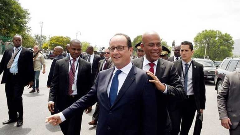 Στην Αϊτή ο Φρανσουά Ολάντ