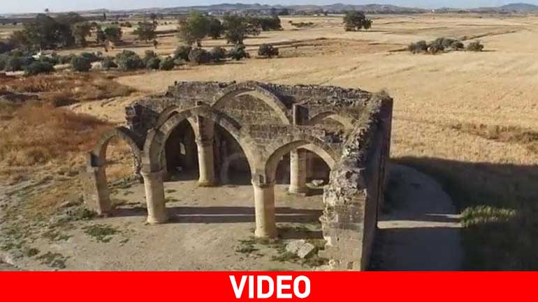 Κύπρος: Το «στοιχειωμένο» χωριό Άγιος Σωζόμενος από ψηλά