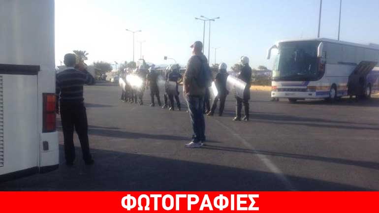 Ηράκλειο: Στα… κάγκελα οι οδηγοί λεωφορείων – Έκλεισαν το αεροδρόμιο Ηράκλειο: Στα… κάγκελα οι οδηγοί λεωφορείων – Έκλεισαν το αεροδρόμιο