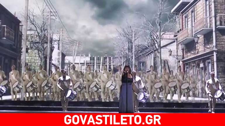 Eurovision 2015-Γαλλία: Εντυπωσιακή εμφάνιση επί σκηνής με εκατοντάδες τυμπανιστές! Eurovision 2015-Γαλλία: Εντυπωσιακή εμφάνιση επί σκηνής με εκατοντάδες τυμπανιστές!