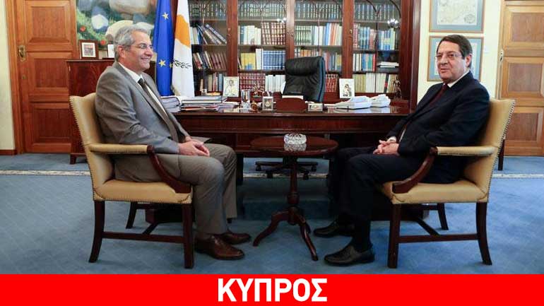 Κύπρος: Με Αναστασιάδη και Μαυρογιάννη συναντήθηκε ο Άντρος Κυπριανού Κύπρος: Με Αναστασιάδη και Μαυρογιάννη συναντήθηκε ο Άντρος Κυπριανού