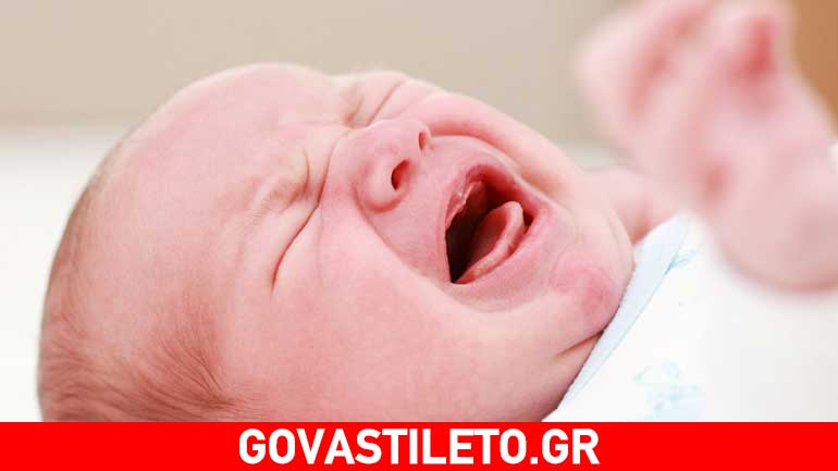 Το έντονο κλάμα στα βρέφη είναι απόλυτα φυσιολογικό