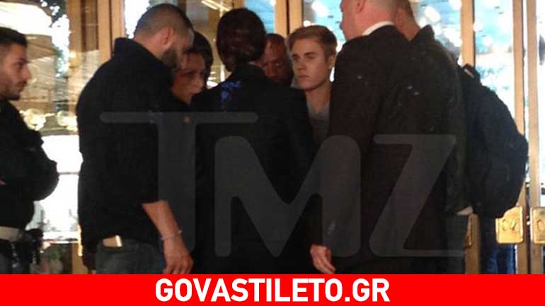 Στην Ιταλία «τσάκωσε» τον Justin Bieber η Interpol Στην Ιταλία «τσάκωσε» τον Justin Bieber η Interpol