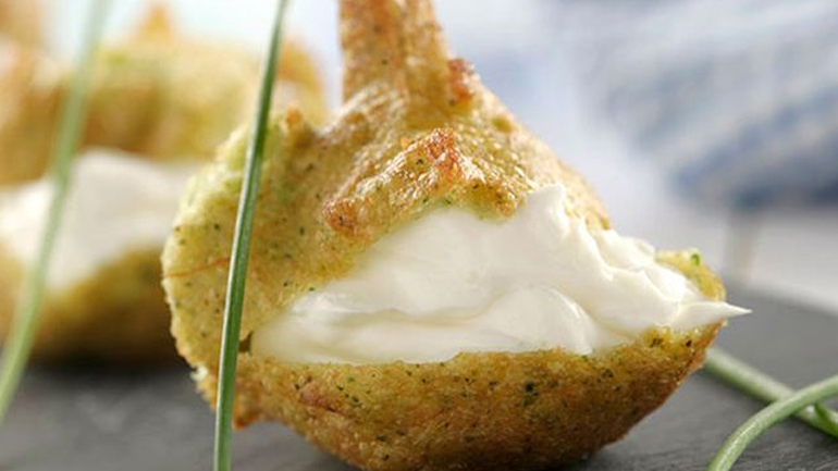 Κολοκυθοκεφτέδες γεμιστοί