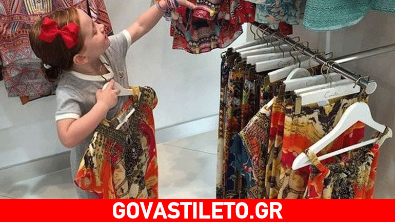 Fashionista μόλις τριών ετών με καταπληκτικές ιδέες!