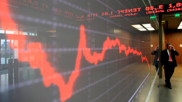 Σε πτωτική τροχιά το Χρηματιστήριο Αθηνών Σε πτωτική τροχιά το Χρηματιστήριο Αθηνών