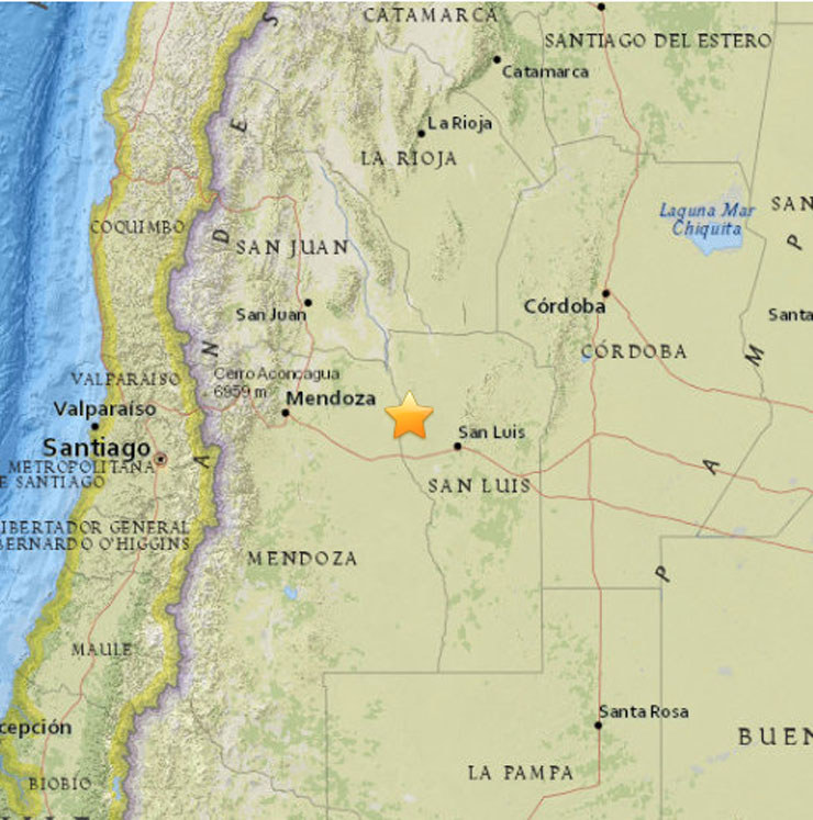 To επίκεντρο της δόνησης