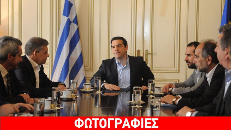 Αναφορά στο μεταναστευτικό έκανε ο Αλ. Τσίπρας, υποδεχόμενος τους περιφερειάρχες