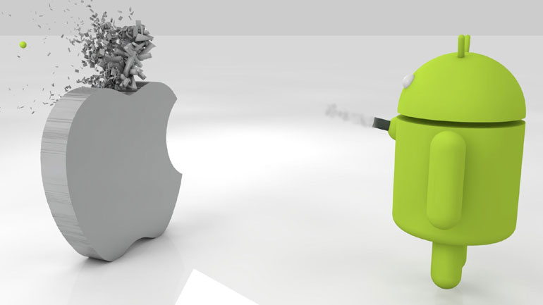 Η Samsung εκτοπίζει την Apple