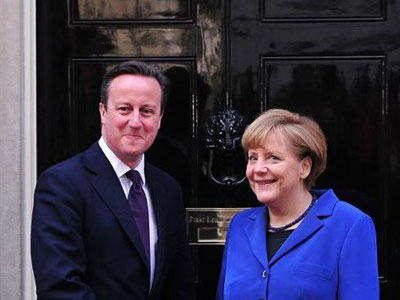 Στο Λονδίνο σήμερα η Μέρκελ – Συνάντηση με Κάμερον Στο Λονδίνο σήμερα η Μέρκελ – Συνάντηση με Κάμερον