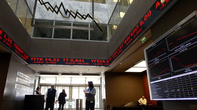 Με πτώση άνοιξε το Χρηματιστήριο Αθηνών Με πτώση άνοιξε το Χρηματιστήριο Αθηνών