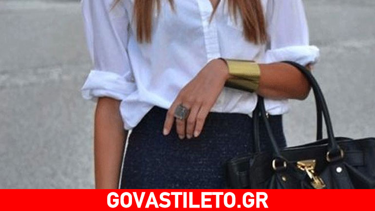 Η εποχή επιτάσσει λευκό πουκάμισο Η εποχή επιτάσσει λευκό πουκάμισο