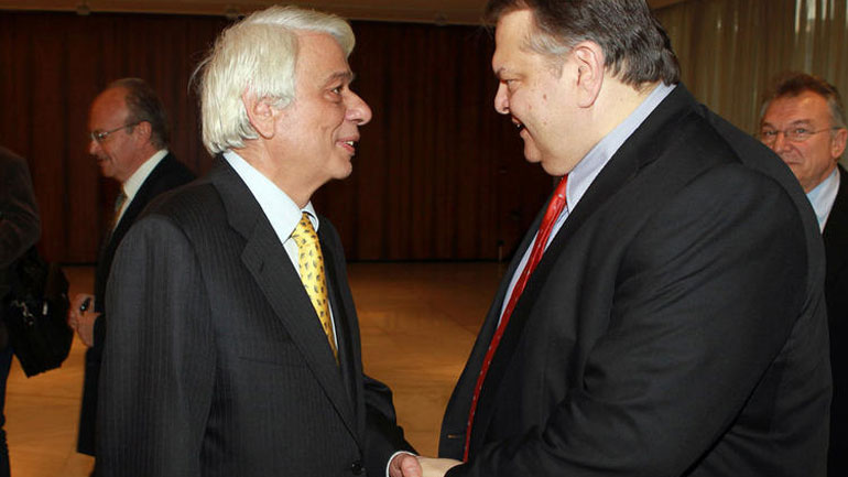 Επιστολή Βενιζέλου στον Πρ. Παυλόπουλο για την παρουσία του στην επιτροπή για το δημόσιο χρέος Επιστολή Βενιζέλου στον Πρ. Παυλόπουλο για την παρουσία του στην επιτροπή για το δημόσιο χρέος