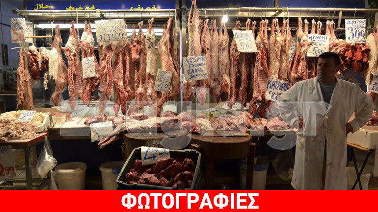 Η κίνηση στη Βαρβάκειο αγορά Η κίνηση στη Βαρβάκειο αγορά