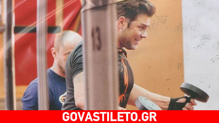 Χρήστος Χολίδης: Εντατική προπόνηση και βάρη!
