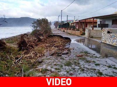 Χανιά: Πληγές άνοιξε η πρωτοχρονιάτικη θεομηνία