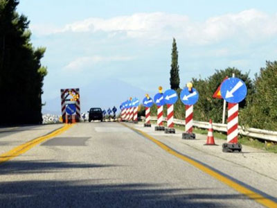 Διακοπή κυκλοφορίας στην Ε.Ο. Κορίνθου – Πατρών από την Τετάρτη