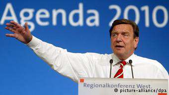 Ο Γκέρχαρντ Σρέντερ κυβέρνησε στη Γερμανία από το 1998 έως το 2005