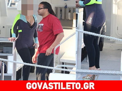 Τραγουδίστρια μπήκε σε σκάφος με στολή κατάδυσης και χρυσά πέδιλα