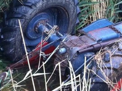 Κρήτη: Αγρότης καταπλακώθηκε από το τρακτέρ του Κρήτη: Αγρότης καταπλακώθηκε από το τρακτέρ του