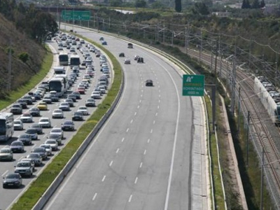 Κυκλοφοριακές ρυθμίσεις στην Εθνική Αθηνών – Κορίνθου