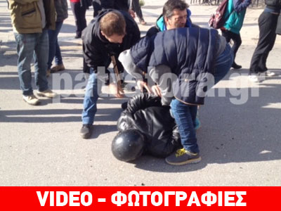 Ένταση και επεισόδια στο κέντρο της Πάτρας Ένταση και επεισόδια στο κέντρο της Πάτρας