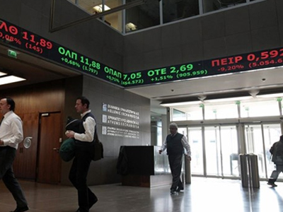 Ανοδικά κινείται το Χρηματιστήριο Αθηνών Ανοδικά κινείται το Χρηματιστήριο Αθηνών