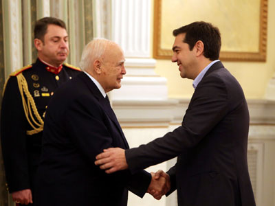 Στις 16.00 ορκίζεται ο Αλέξης Τσίπρας Στις 16.00 ορκίζεται ο Αλέξης Τσίπρας