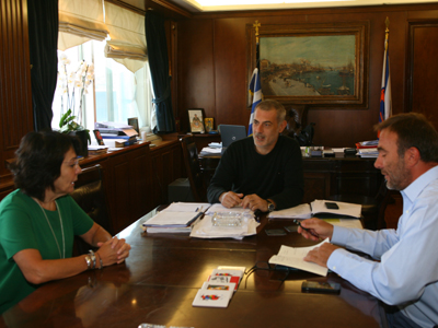 Συνάντηση Μώραλη – Δαμανάκη για την Ευρωπαϊκή Ημέρα Θάλασσας Συνάντηση Μώραλη – Δαμανάκη για την Ευρωπαϊκή Ημέρα Θάλασσας