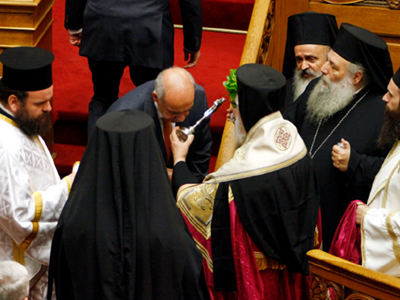 Αγιασμός στη Βουλή Αγιασμός στη Βουλή