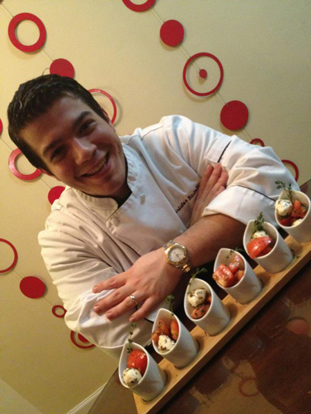 Ο chef Χρ. Μπισιώτης παρουσιάζει τη δημιουργία του 