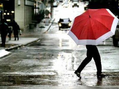 Ποδαρικό με βροχές και καταιγίδες