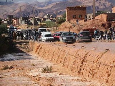 Φονική κακοκαιρία στο Μαρόκο Φονική κακοκαιρία στο Μαρόκο