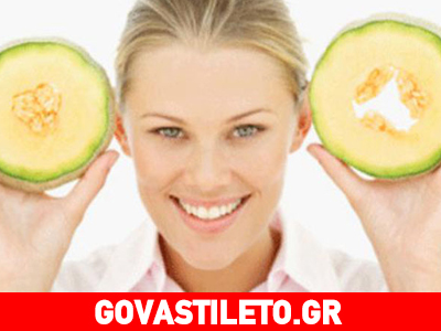 Ενυδατική μάσκα με πεπόνι που ενισχύει την ξερή επιδερμίδα