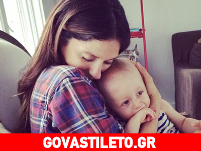 Σοφία Καρβέλα: Όμορφες στιγμές και παιχνίδια με τον γιο της